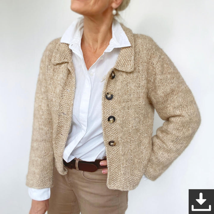 Hinterm Stein Cozy Cubes Jacke Strickanleitung - Hinterm Stein (PDF) bei bei bei bei bei bei bei bei bei bei Lieblingsgarn
