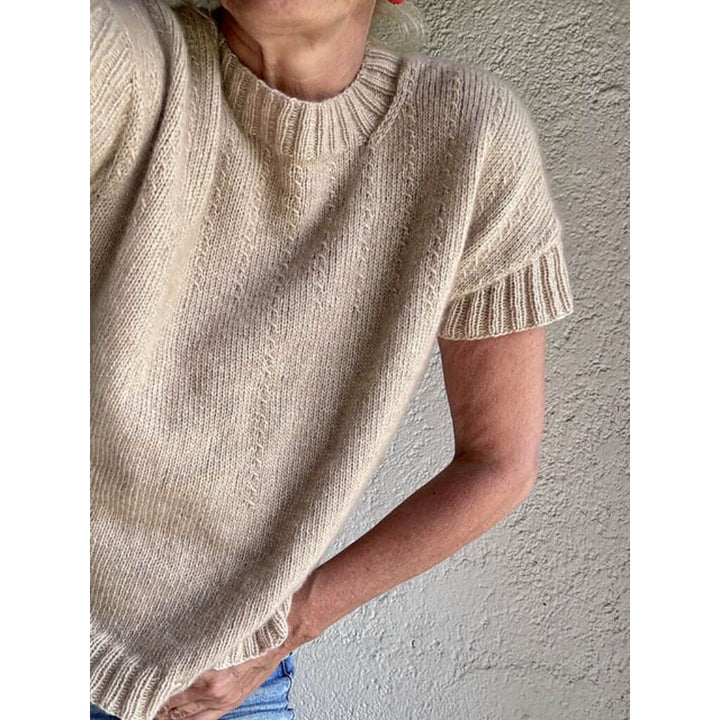 Hinterm Stein Hay Crop Slipover Strickanleitung - Hinterm Stein (PDF) bei bei bei bei bei bei bei bei bei bei Lieblingsgarn