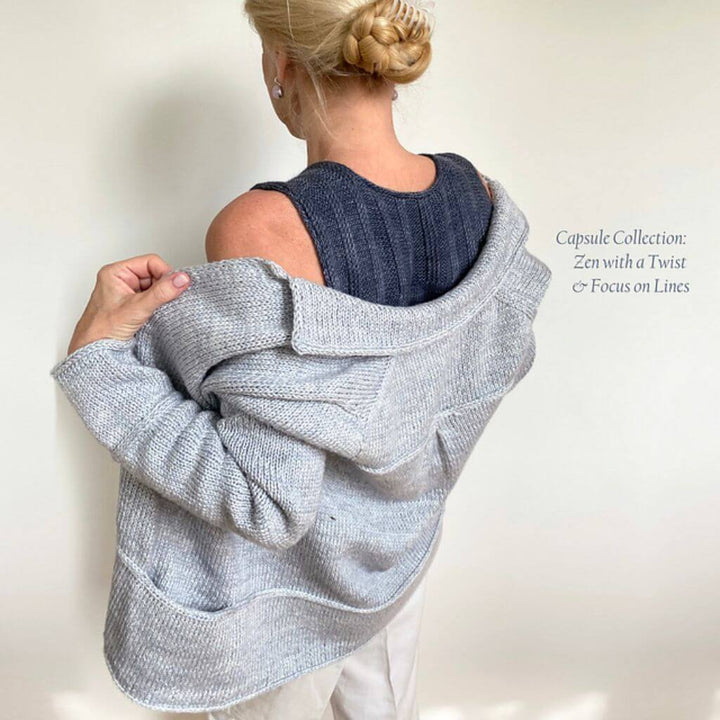 Hinterm Stein Pattern Top Zen with a Twist Strickanleitung - Hinterm Stein (PDF) bei bei bei bei bei bei bei Lieblingsgarn