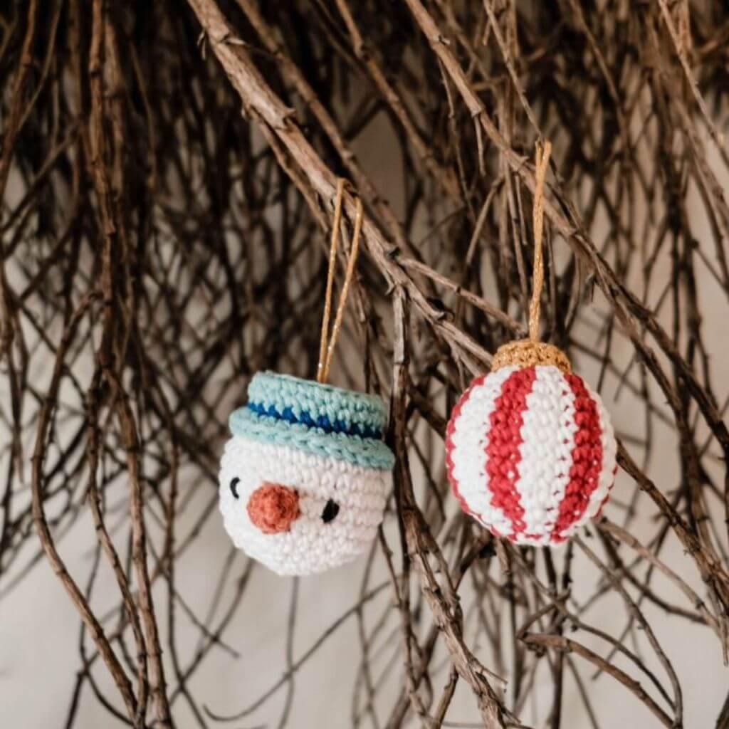 Hoooked DIY Häkelset Weihnachtskugeln Wonderland bei bei bei bei bei bei bei bei bei bei Lieblingsgarn