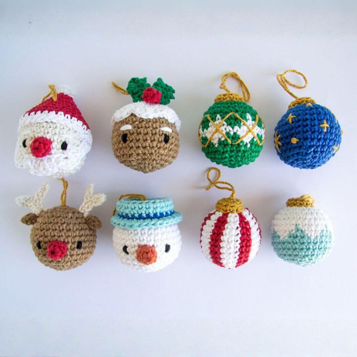 Hoooked DIY Häkelset Weihnachtskugeln Wonderland bei bei bei bei bei bei bei bei bei bei Lieblingsgarn