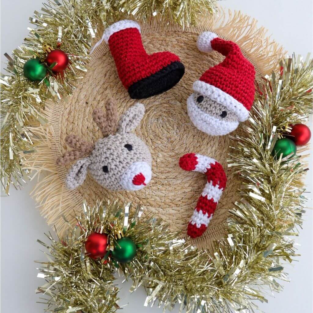 Hoooked DIY Häkelset Weihnachtsschmuck bei bei bei bei bei bei bei bei bei bei Lieblingsgarn
