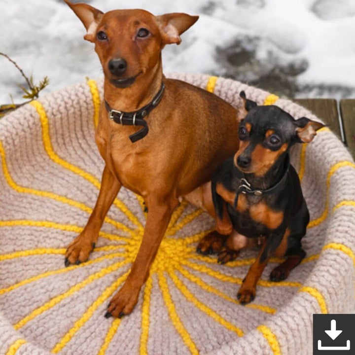Drops Design Pattern Hundekorb Hot Dog Strickanleitung - Drops (PDF) bei bei bei bei bei bei bei bei bei bei Lieblingsgarn