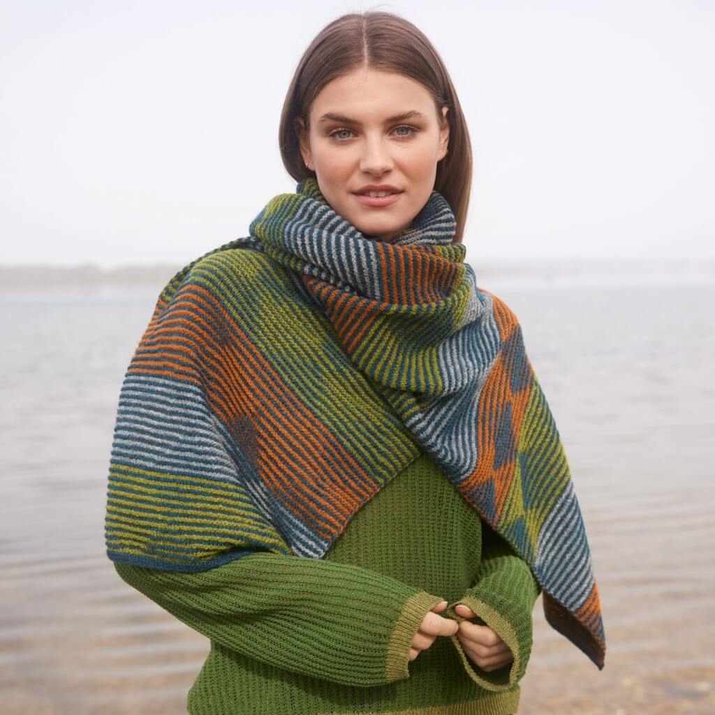Lana Grossa Tücher &amp; Co. Nr. 8 bei bei bei bei bei bei bei bei bei bei bei bei Lieblingsgarn