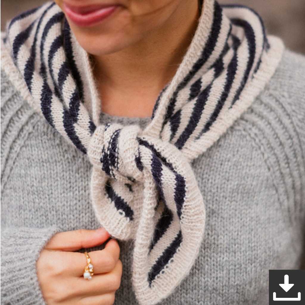 Lieblingsgarn In My Stripes Era Scarf Strickanleitung - Kutovakika (PDF, englisch) bei bei bei bei bei bei Lieblingsgarn