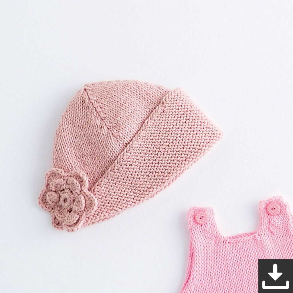 Lana Grossa Pattern Baby Mütze Strickset - Lana Grossa (PDF) bei bei bei bei bei bei bei bei bei bei bei Lieblingsgarn