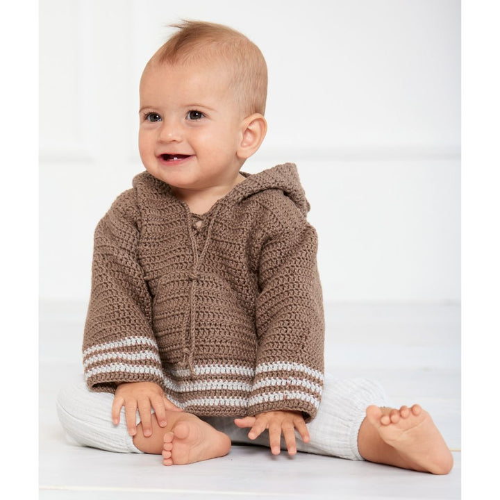 Lana Grossa Pattern Kapuzenpullover für Kinder Häkelanleitung - Lana Grossa (Heft) bei bei bei bei bei bei Lieblingsgarn