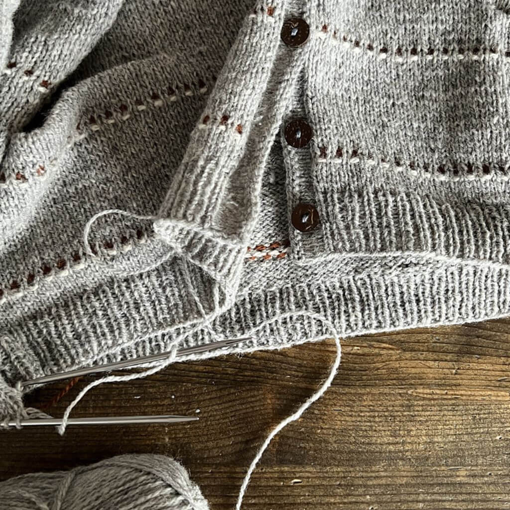 Isabell Kraemer Pattern Strickjacke nonno Strickanleitung - Isabell Kraemer (PDF) bei bei bei bei bei bei bei Lieblingsgarn