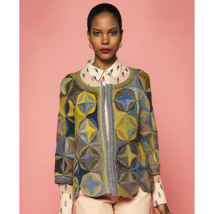 Schoppel Wolle Jacke Miss Blue Strickanleitung - Schoppel Design bei bei bei bei bei bei bei bei bei bei Lieblingsgarn