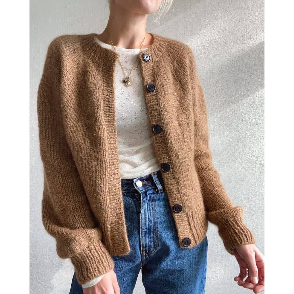 PetiteKnit Pattern Novice Cardigan Chunky Edition Strickanleitung - PetiteKnit (Heft) bei bei bei bei bei bei Lieblingsgarn