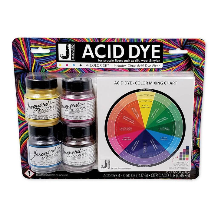Jacquard Acid Dye 4 Farben Set bei bei bei bei bei bei bei bei bei bei bei bei bei bei bei Lieblingsgarn