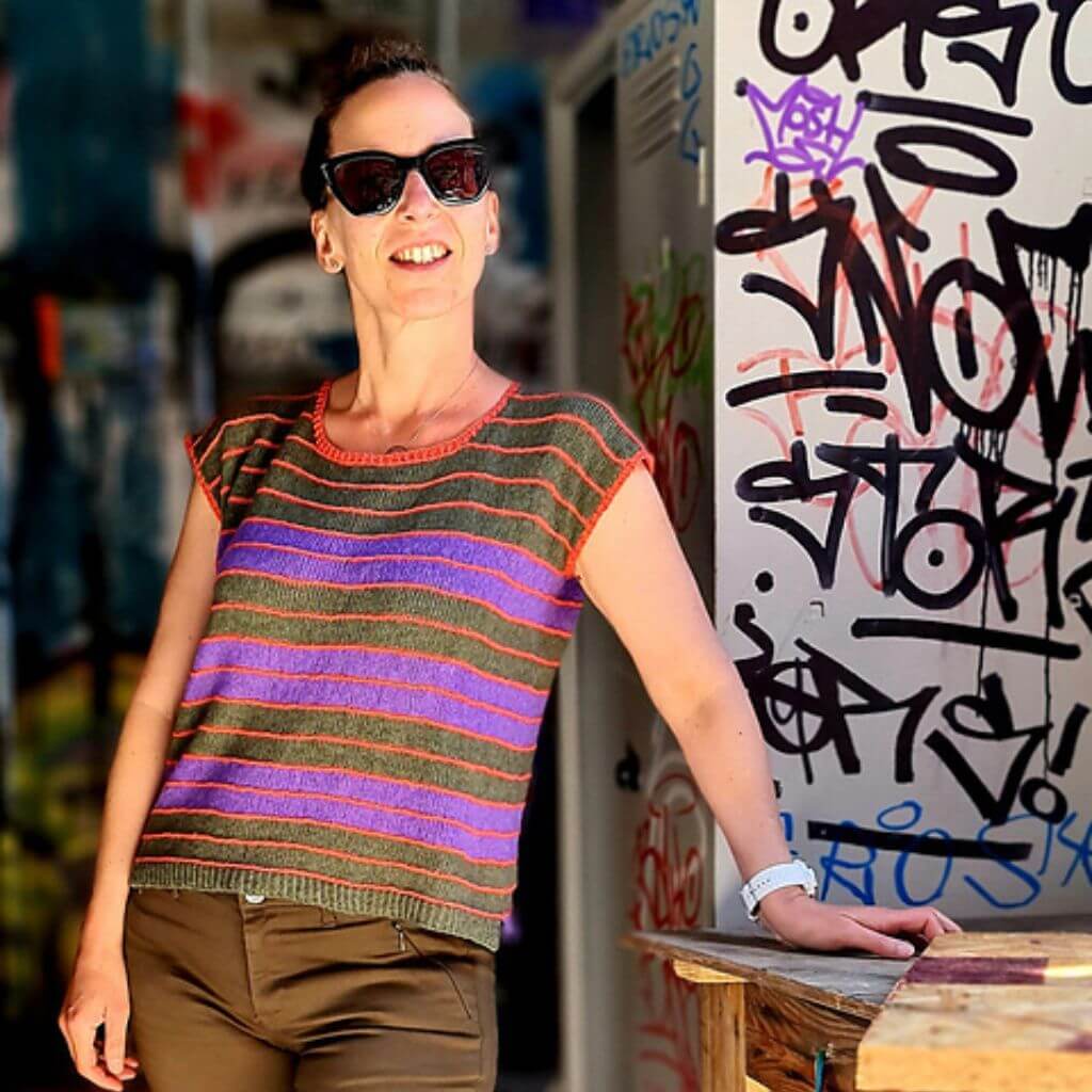 Joel Joel Design Pattern Shirt Kamara Strickanleitung - Joe Joel Design (PDF) bei bei bei bei bei bei bei bei Lieblingsgarn