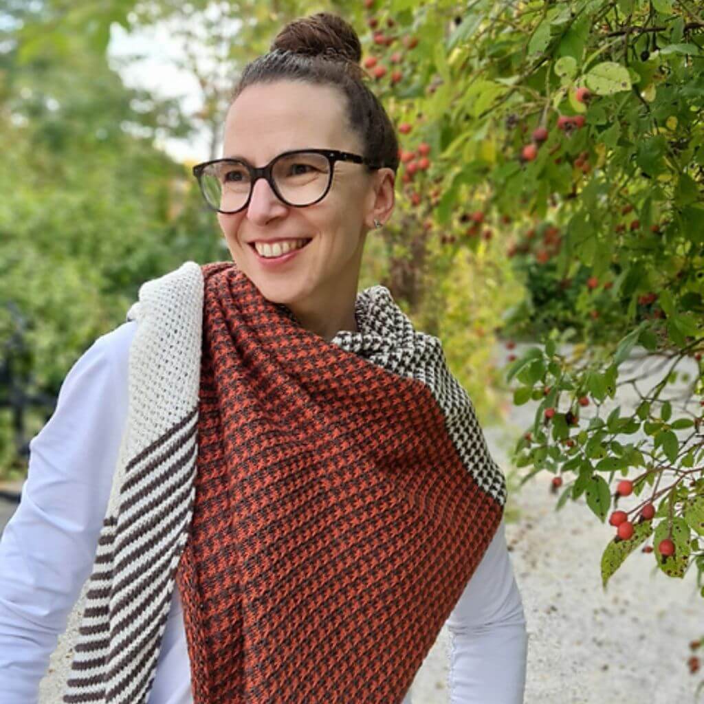 Joel Joel Design Pattern Tuch Ninelle Strickanleitung - Joel Joel Design (PDF) bei bei bei bei bei bei bei bei Lieblingsgarn