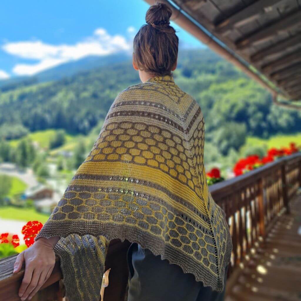 Joel Joel Design Pattern Tuch Philine Strickanleitung - Joel Joel Design (PDF) bei bei bei bei bei bei bei bei Lieblingsgarn