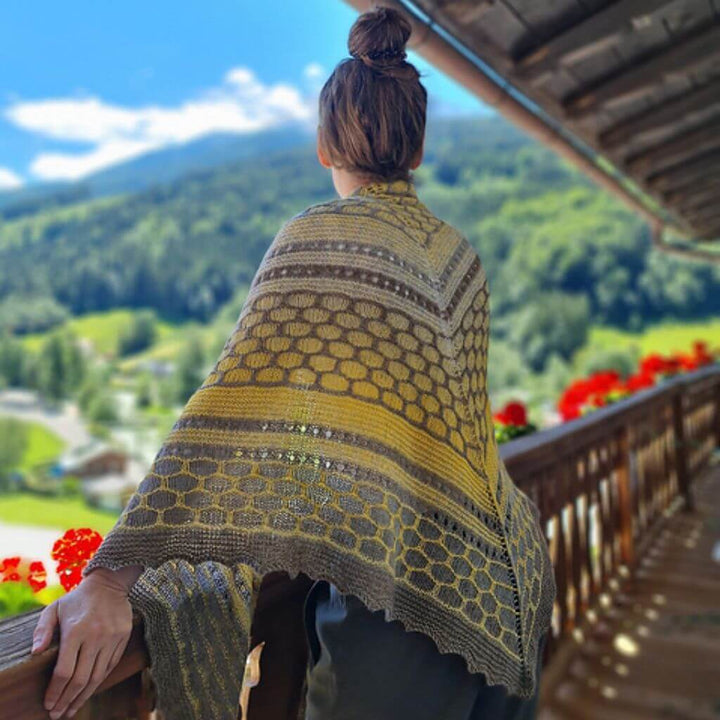 Joel Joel Design Pattern Tuch Philine Strickanleitung - Joel Joel Design (PDF) bei bei bei bei bei bei bei bei Lieblingsgarn