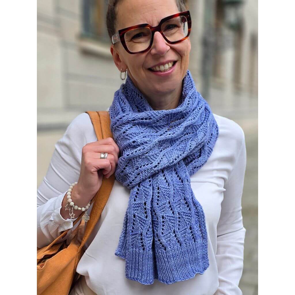 Joel Joel Design Pattern Schal Trillare Strickanleitung - Joel Joel Design (PDF) bei bei bei bei bei bei bei Lieblingsgarn