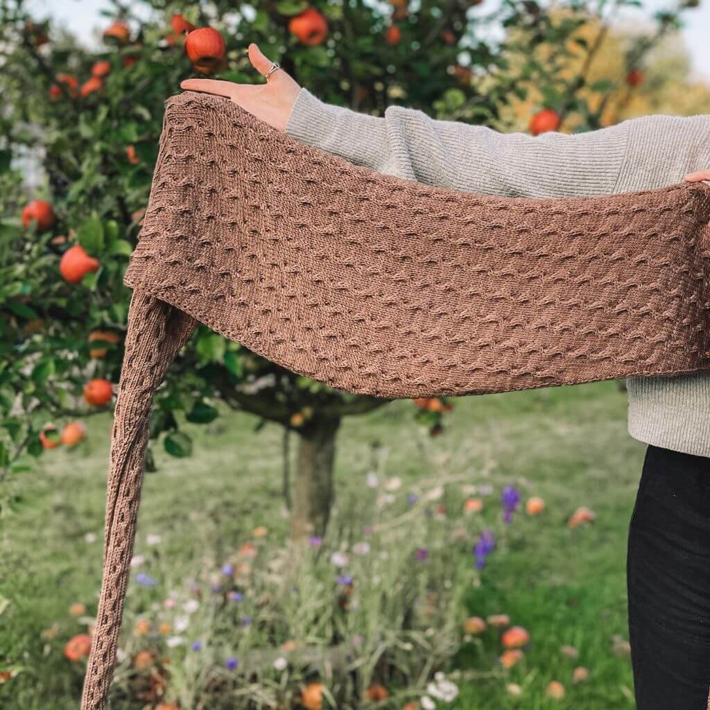 Katharina Lehmann Tuch Hazelnut Shawl Strickanleitung - Rina Lehmann (PDF) bei bei bei bei bei bei bei bei Lieblingsgarn