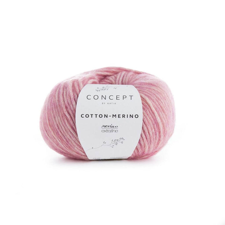 Katia Concept Cotton Merino, Farbe 119 Rosé – Baumwolle und Merino bei Lieblingsgarn