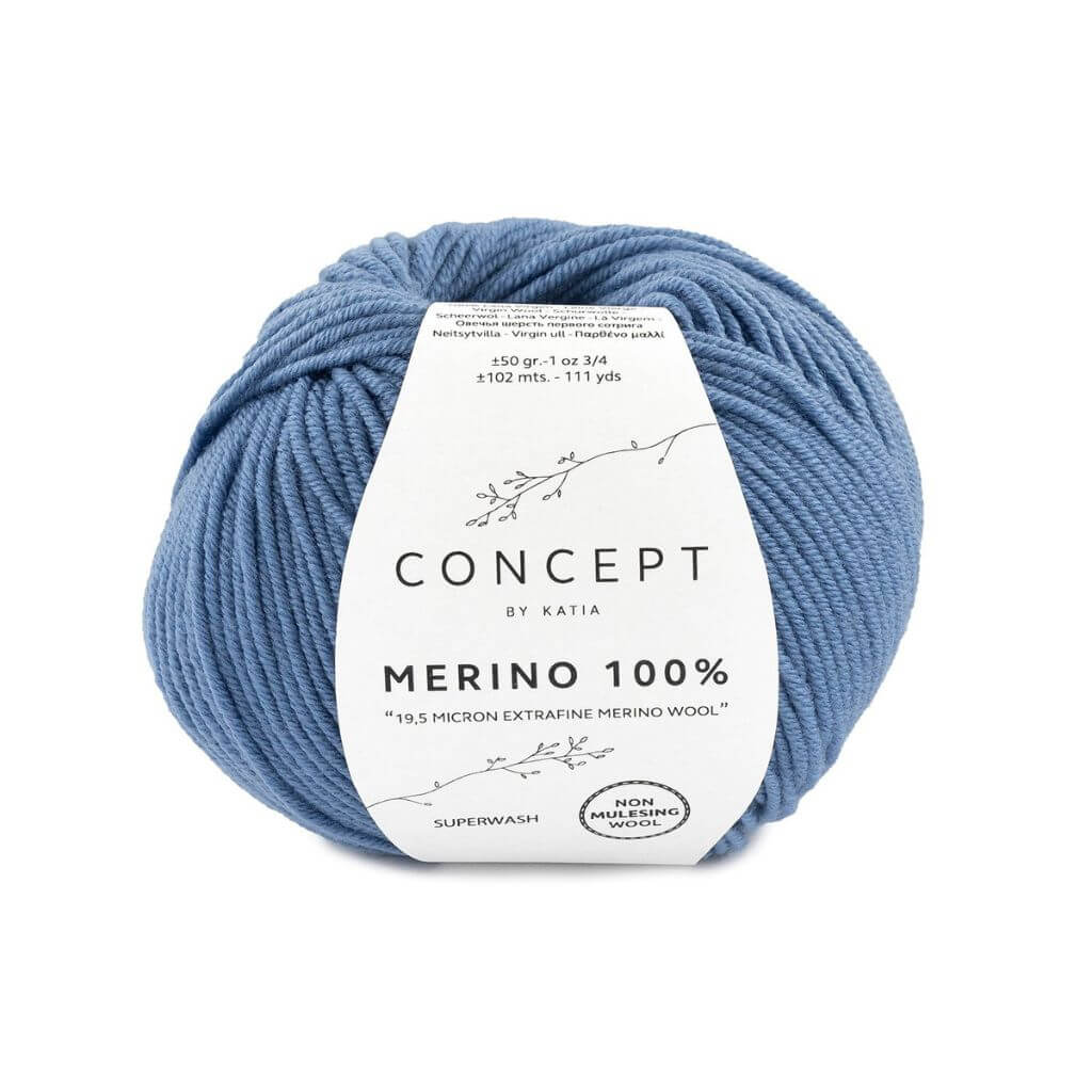 Katia Concept Merino 100 %, Farbe 58 Jeans – Merino bei Lieblingsgarn