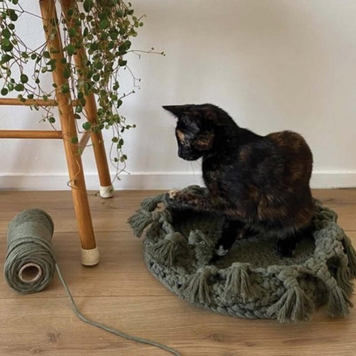 Durable Pattern Katzenkörbe Makramee Durable Rope (PDF) bei bei bei bei bei bei bei bei bei bei Lieblingsgarn