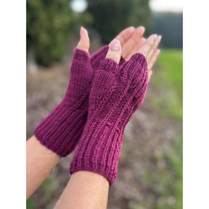 Ramsay fingerless mittens Strickanleitung - Kertsin Ritter (PDF)