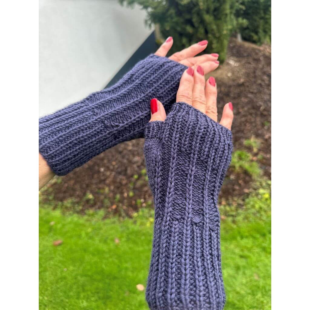 Ramsay fingerless mittens Strickanleitung - Kertsin Ritter (PDF)