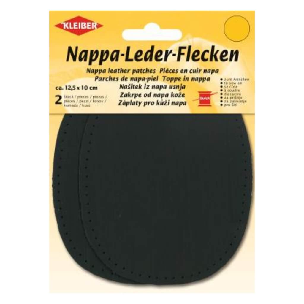 Kleiber Nappa-Leder Flicken schwarz bei bei bei bei bei bei bei bei bei bei Lieblingsgarn