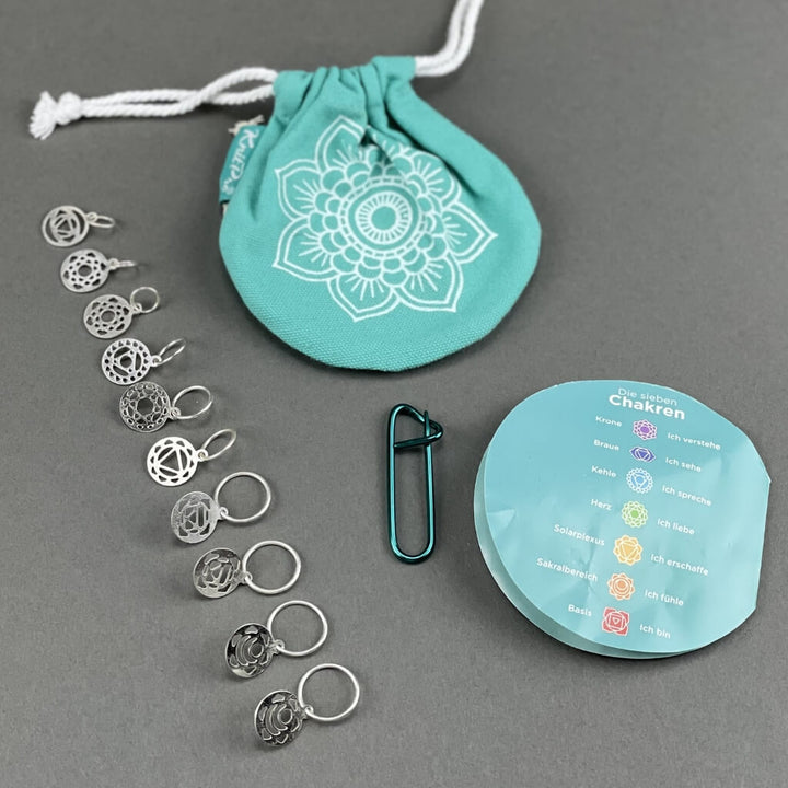 KnitPro Mindful Chakra Maschenmarkierer 10 Stück bei bei bei bei bei bei bei bei bei bei bei bei bei Lieblingsgarn