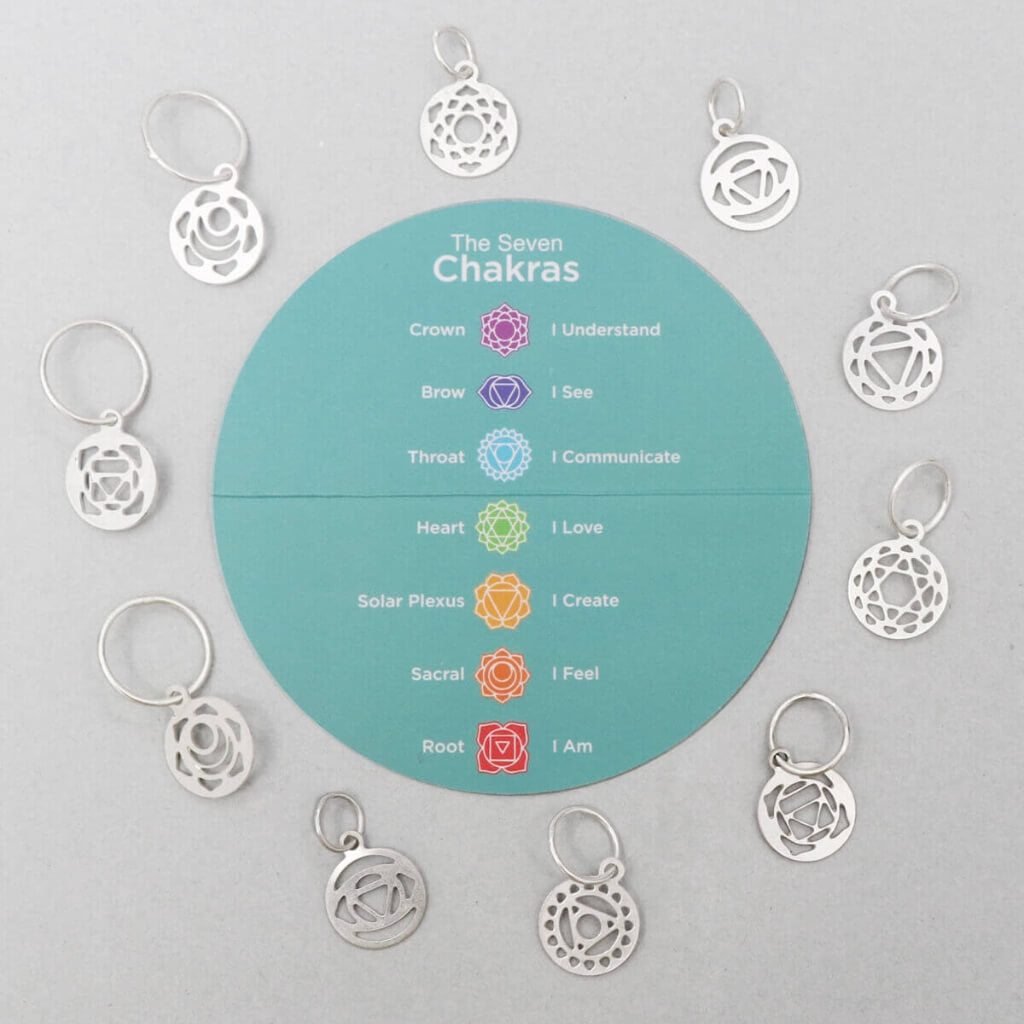 KnitPro Mindful Chakra Maschenmarkierer 10 Stück bei bei bei bei bei bei bei bei bei bei bei bei bei Lieblingsgarn