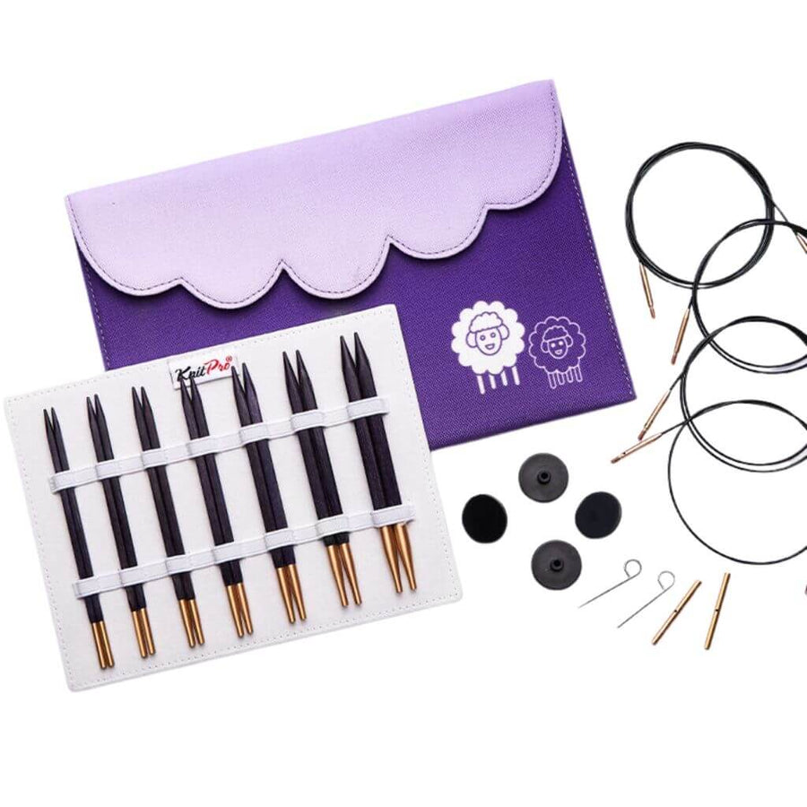 KnitPro J'adore Cubics Deluxe Nadelspitzen Set bei bei bei bei bei bei bei bei bei bei bei bei bei bei Lieblingsgarn