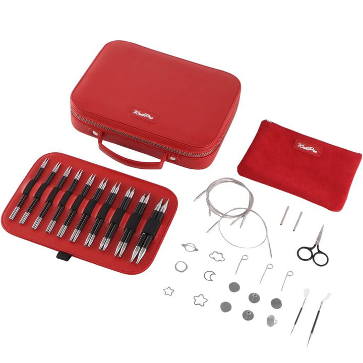 KnitPro Karbonz Élan Premium Geschenkset bei bei bei bei bei bei bei bei bei bei Lieblingsgarn