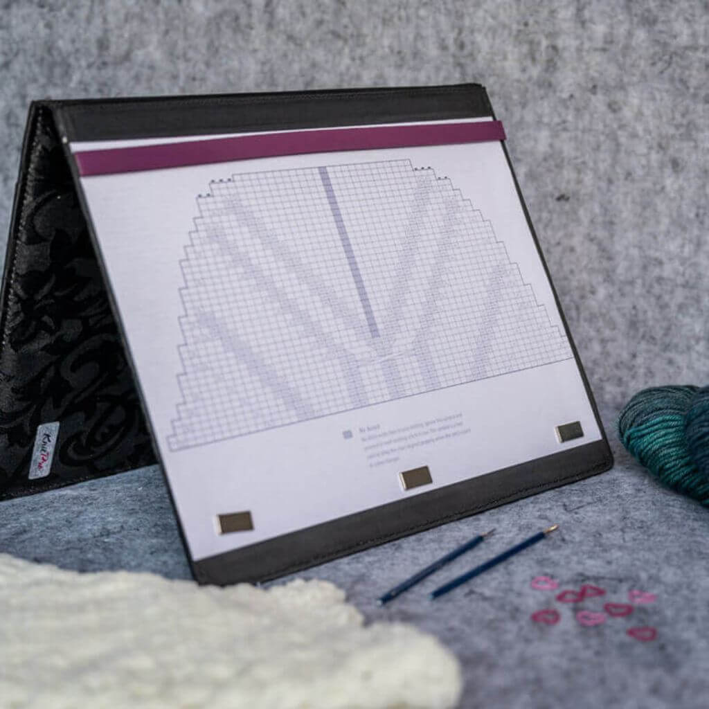 KnitPro Magma Anleitungshalter klein bei bei bei bei bei bei bei bei bei bei bei bei Lieblingsgarn