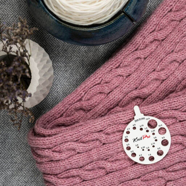 KnitPro Nadelmaß Ø 6 cm bei bei bei bei bei bei bei bei bei bei bei bei bei bei bei bei Lieblingsgarn