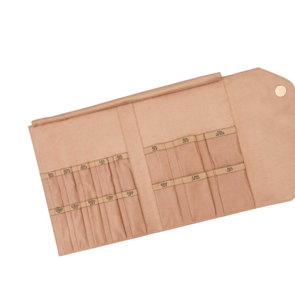 KnitPro Nadeltasche für Nadelspiele Beige bei bei bei bei bei bei bei bei bei bei Lieblingsgarn