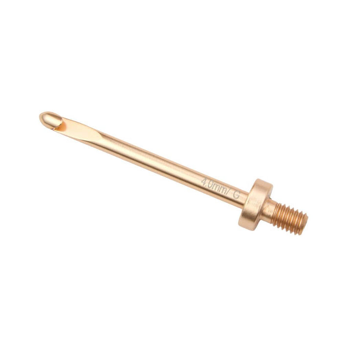 KnitPro austauschbare Häkelnadeln Oasis Rose Gold, Farbe 4 – Metall bei Lieblingsgarn