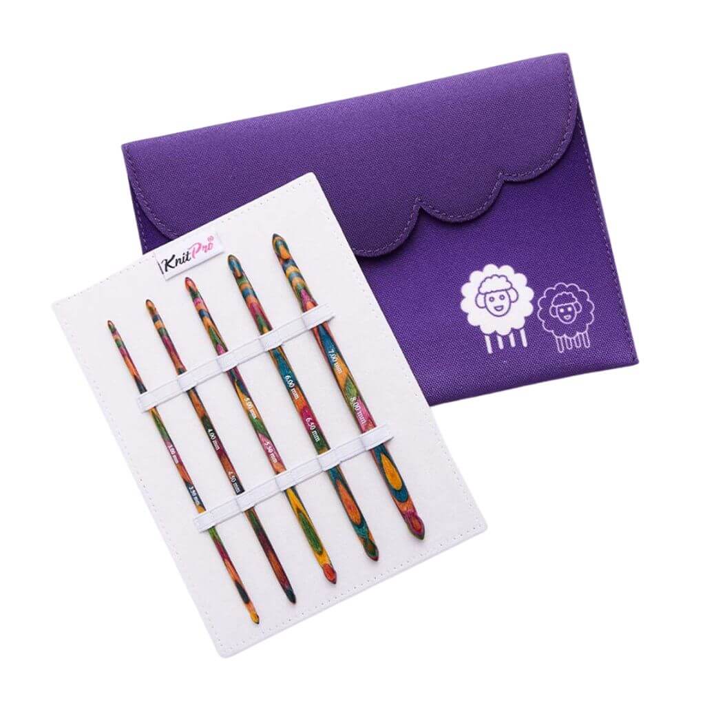 KnitPro Symfonie Holz doppelseitige Häkelnadeln Set 3,00-8,00mm bei bei bei bei bei bei bei bei bei bei Lieblingsgarn