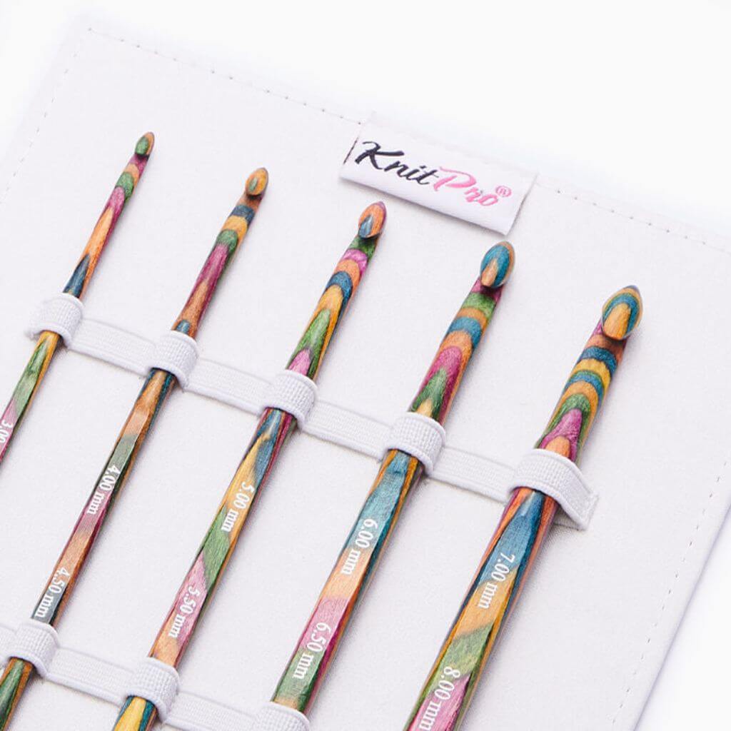 KnitPro Symfonie Holz doppelseitige Häkelnadeln Set 3,00-8,00mm bei bei bei bei bei bei bei bei bei bei Lieblingsgarn