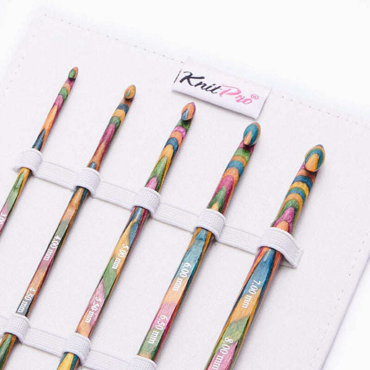 KnitPro Symfonie Holz doppelseitige Häkelnadeln Set 3,00-8,00mm bei bei bei bei bei bei bei bei bei bei Lieblingsgarn