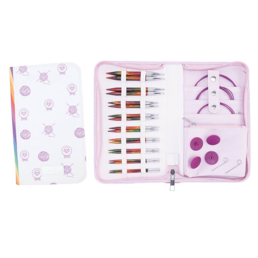 KnitPro Nadelset Symfonie Holz 10 cm 9 Paar, 3,0 - 8,0 mm + Zubehör bei bei bei bei bei bei bei bei bei bei Lieblingsgarn