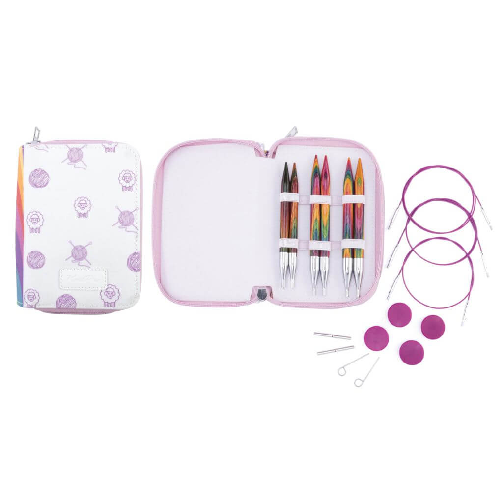 KnitPro Nadelset Symfonie Holz 3 Paar, 9,0 - 12,0 mm + Zubehör bei bei bei bei bei bei bei bei bei bei Lieblingsgarn