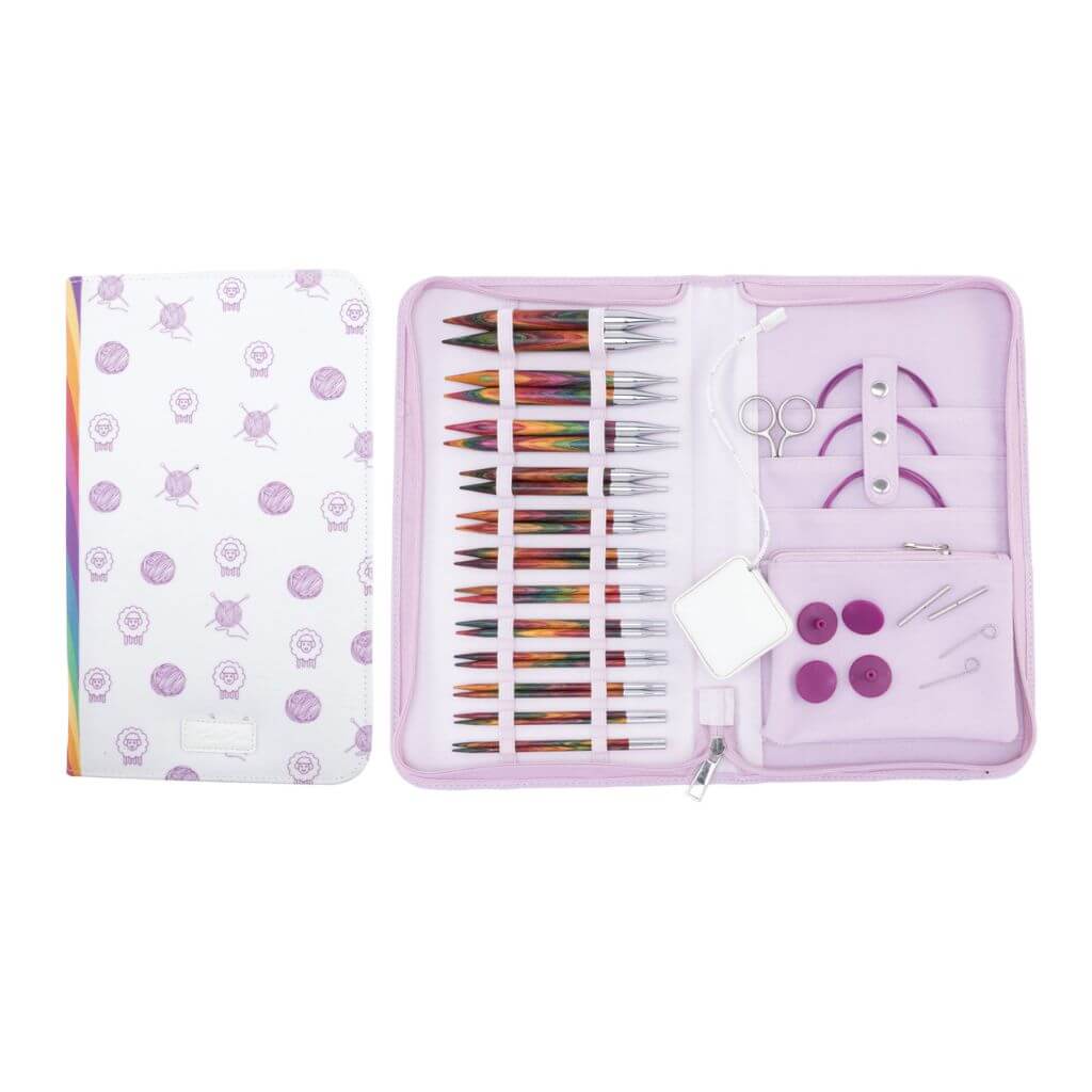 KnitPro Nadelset Symfonie Holz 13 cm 12 Paar, 3,0 - 12,0 mm + Zubehör bei bei bei bei bei bei bei bei bei bei Lieblingsgarn