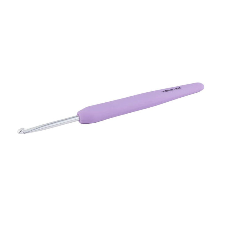 KnitPro Waves Häkelnadel 2.0 mit Softgriff, Farbe 3,5 – Metall bei Lieblingsgarn