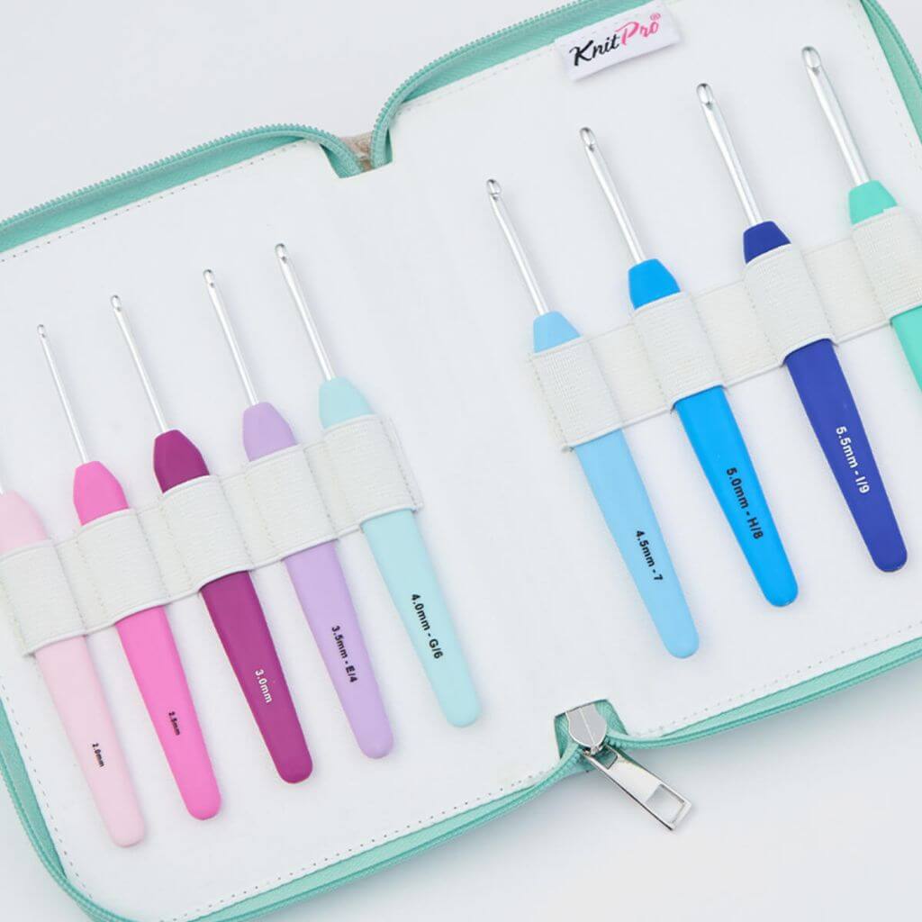KnitPro Waves 2.0 Häkelnadel Set Deluxe bei bei bei bei bei bei bei bei bei bei bei bei bei Lieblingsgarn