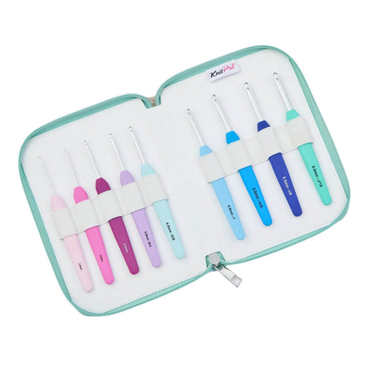 KnitPro Waves 2.0 Häkelnadel Set Deluxe bei bei bei bei bei bei bei bei bei bei bei bei bei Lieblingsgarn