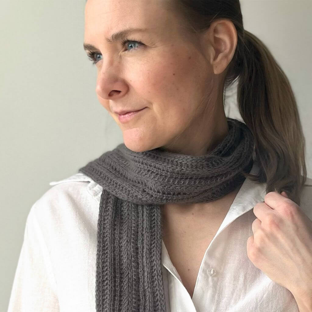 Knitting For Else Pattern Schal Pari Scarf Strickanleitung - Knitting for Else (PDF) bei bei bei bei bei bei Lieblingsgarn