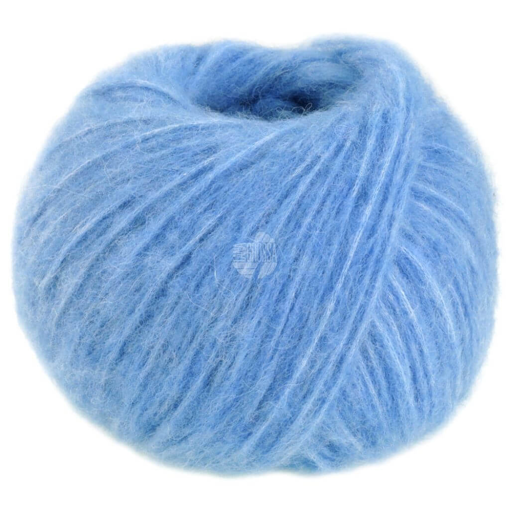 Lana Grossa Alpaca Air II, Farbe 18 Hellblau – Alpaka, Baumwolle und Schurwolle bei Lieblingsgarn