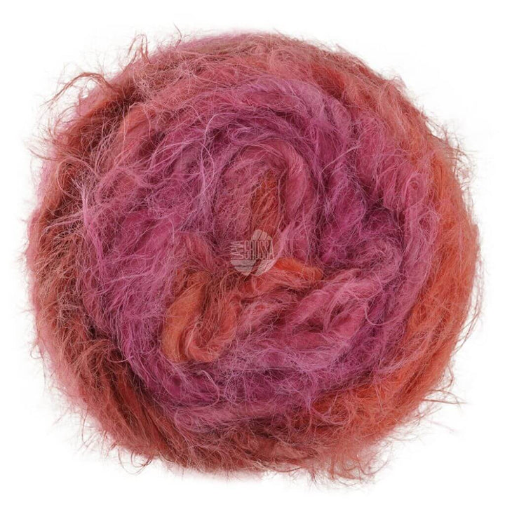Lana Grossa Basta Mista, Farbe 107 Rotviolett/Fuchsia/Altrosa/Weinrot/Burgund – Schurwolle und Synthetik bei Lieblingsgarn