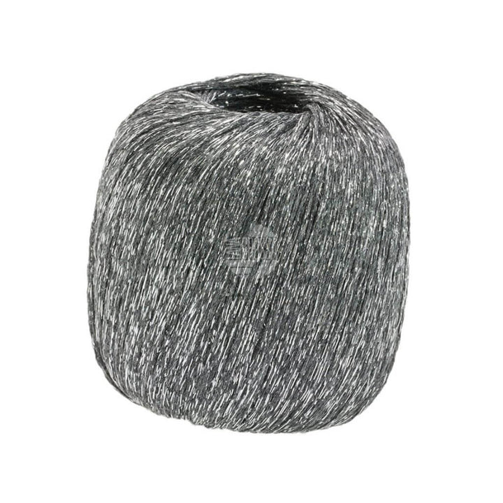 Lana Grossa Brillino, Farbe 6 Grau/Silber – Metall und Viskose bei Lieblingsgarn