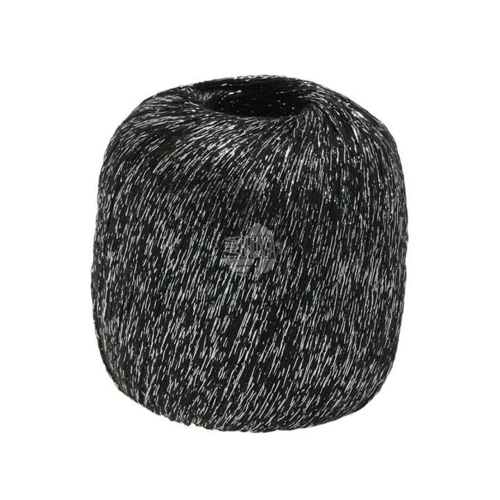 Lana Grossa Brillino, Farbe 13 Schwarz/Silber – Metall und Viskose bei Lieblingsgarn