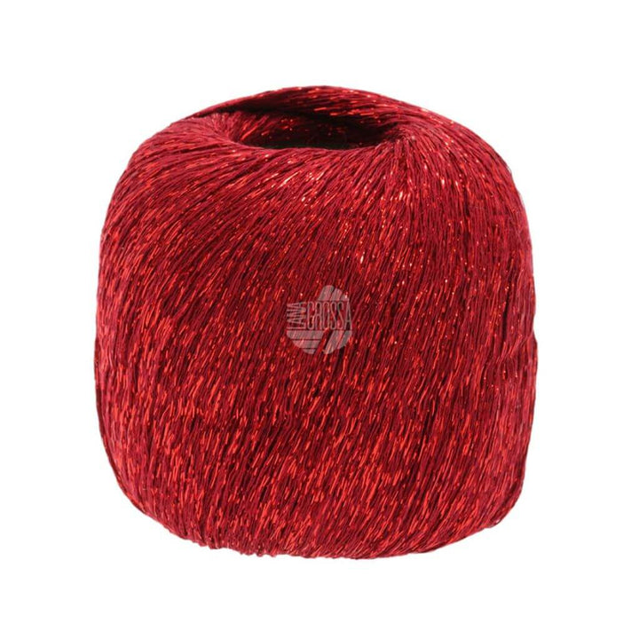 Lana Grossa Brillino, Farbe 17 Rot – Metall und Viskose bei Lieblingsgarn